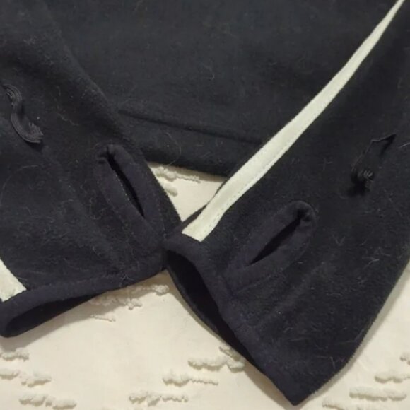 Harley Davidson Women’s XS Black & White Hooded Jacket Liner Logo Moto - Picture 5 of 7